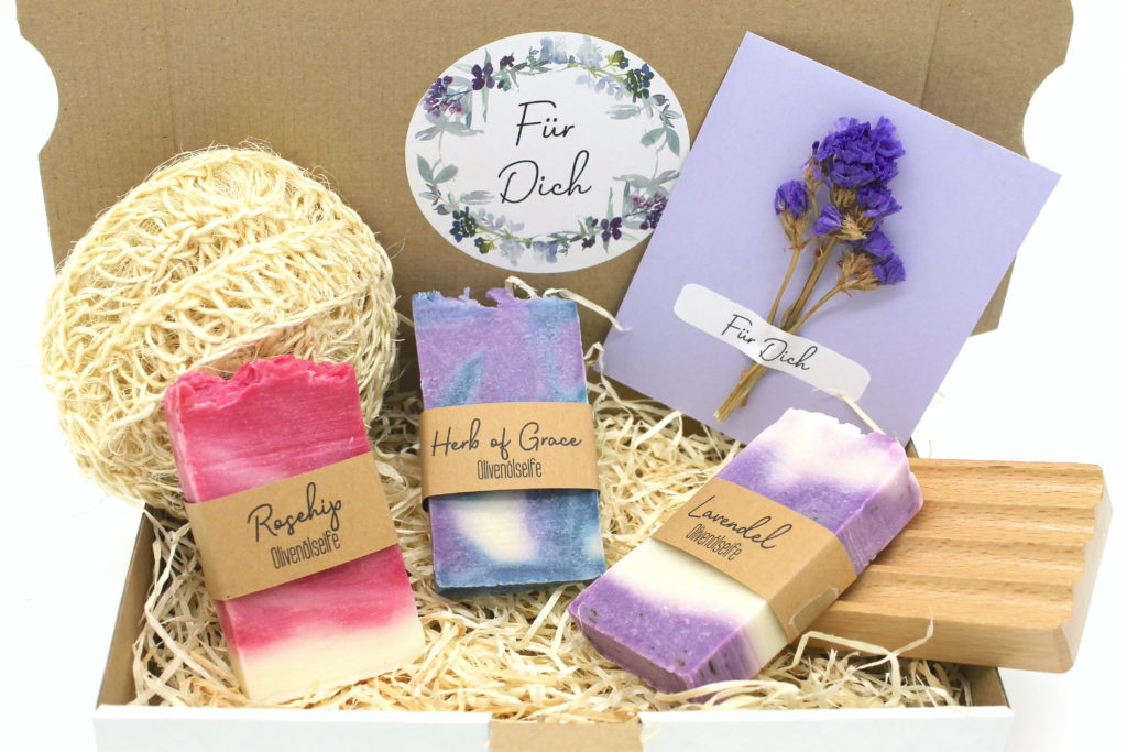 Seifen Mix Wellness Box Produktfoto