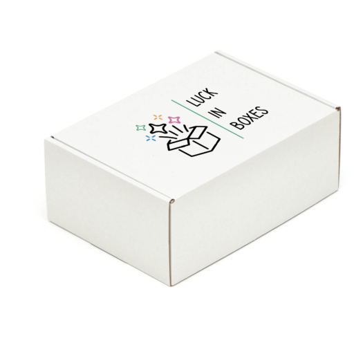 Luck in Boxes Box Verpackung Produktfoto